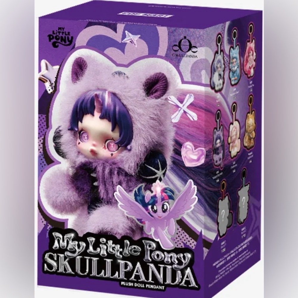 APPLEJACK SKULLPANDA MY LITTLE PONY PLUSH PENDANT CONFIRMED - Picture 3 of 6
